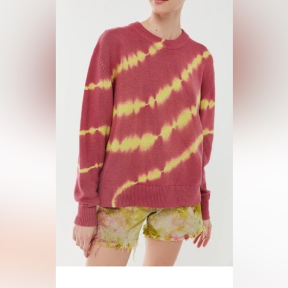 NWT URBAN OUTFITTERS TAYLOR TYE DYE PULLOVER SWEATER